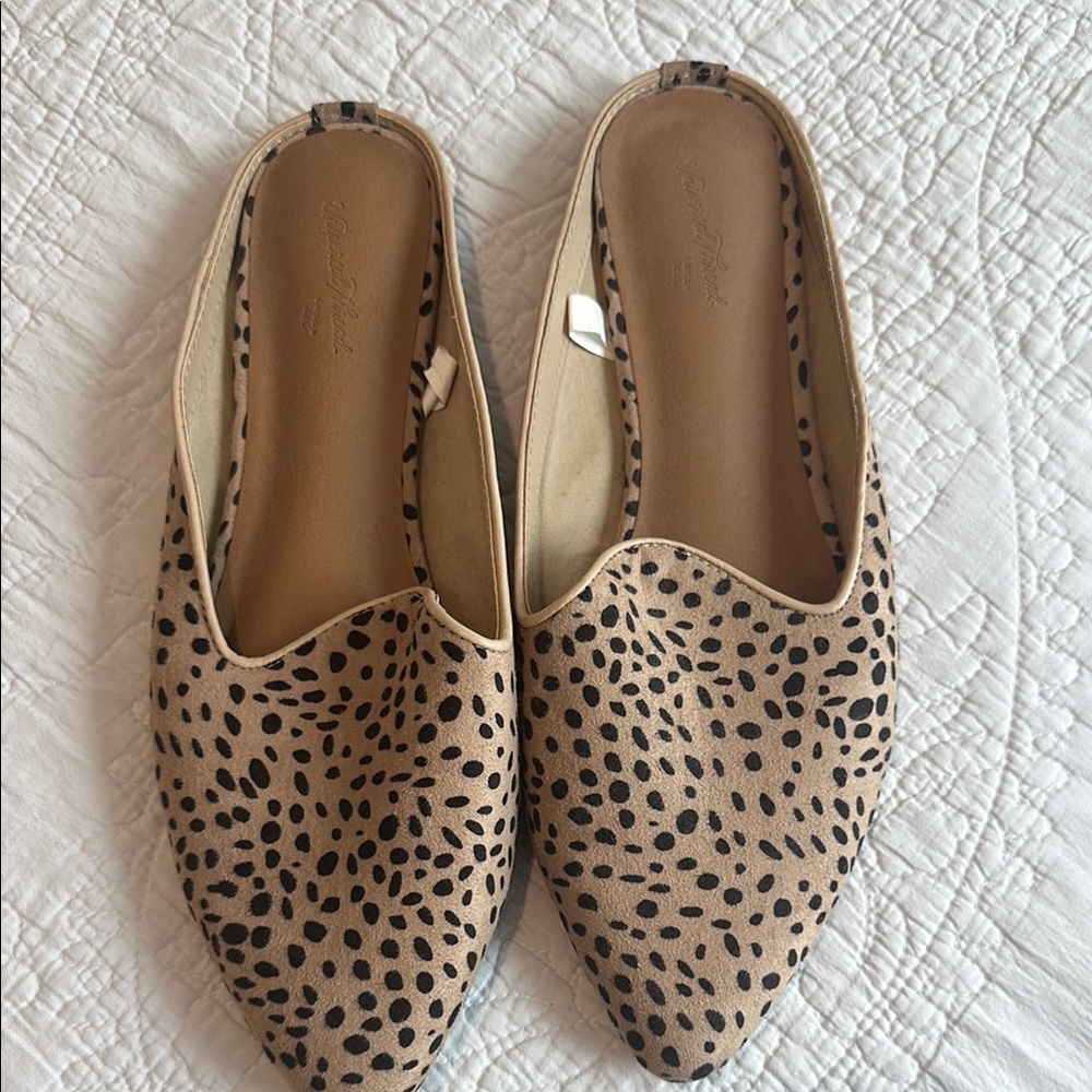 Leopard Print Women's Slip-On Shoes